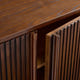 Lira Ash Fluted Media Console (79'')