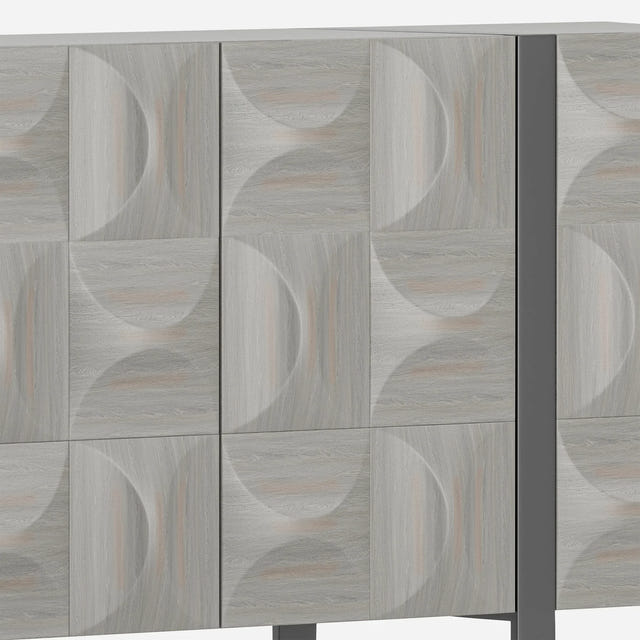 Antique 4-Door Sideboard (67'')