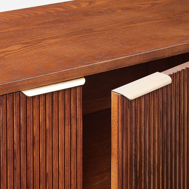 Calenor Fluted Rectangular Media Console (72")