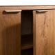 Elowen Oak Curved Media Console (72'')