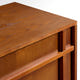 Kalen Ash Wood Geometric Media Console (72'')