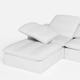 Swofy 3-Seater Chenille Sectional L-Shaped (118'')