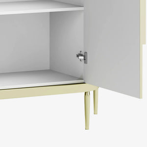 Arcelle Sintered Stone Fluted Sideboard (59")