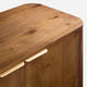 Elowen Oak Curved Sideboard (72'')