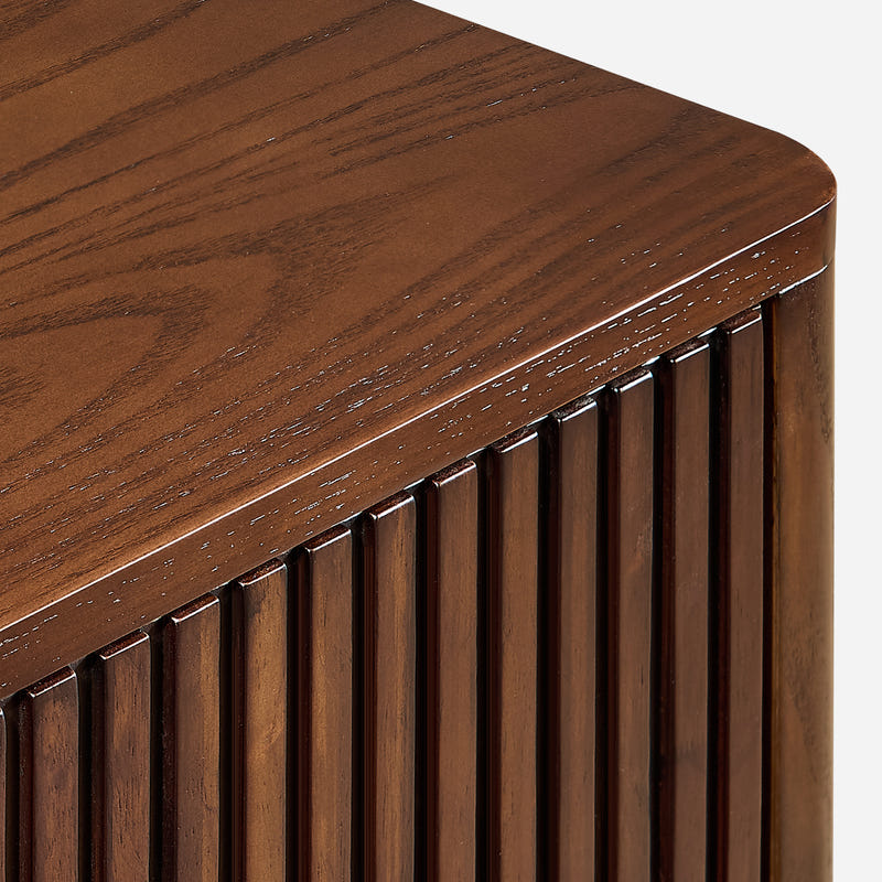 Lira Ash Fluted Sideboard (64'')
