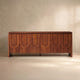 Vidar Carved Mindi Wood Sideboard (83")