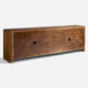 Elowen Oak Curved Media Console (72'')