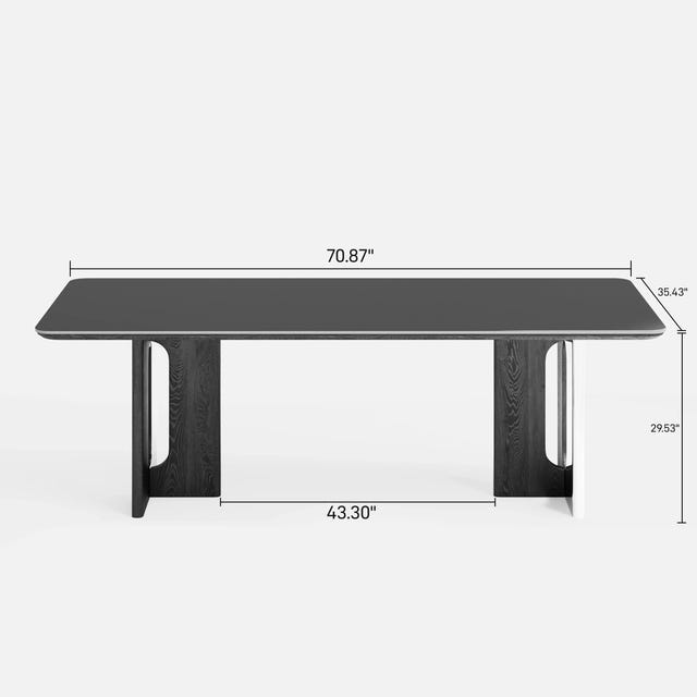 Pedestal Dining Table (70'')