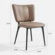 Modern Upholstered Dining Chairs (Set of 2)