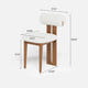Woce Bouclé Dining Chair (Set of 2)