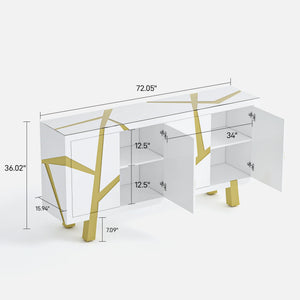 4-Door Sideboard (72'')