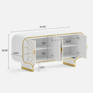 Modern 4-Door Buffet (64'')