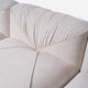Eden White Chenille Modular Sectional Sofa (147")