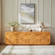 Caden Natural Burled Media Console (84'')