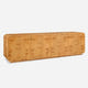 Caden Natural Burled Media Console (84'')