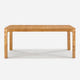 Caden Natural Burled Dining Table (71")