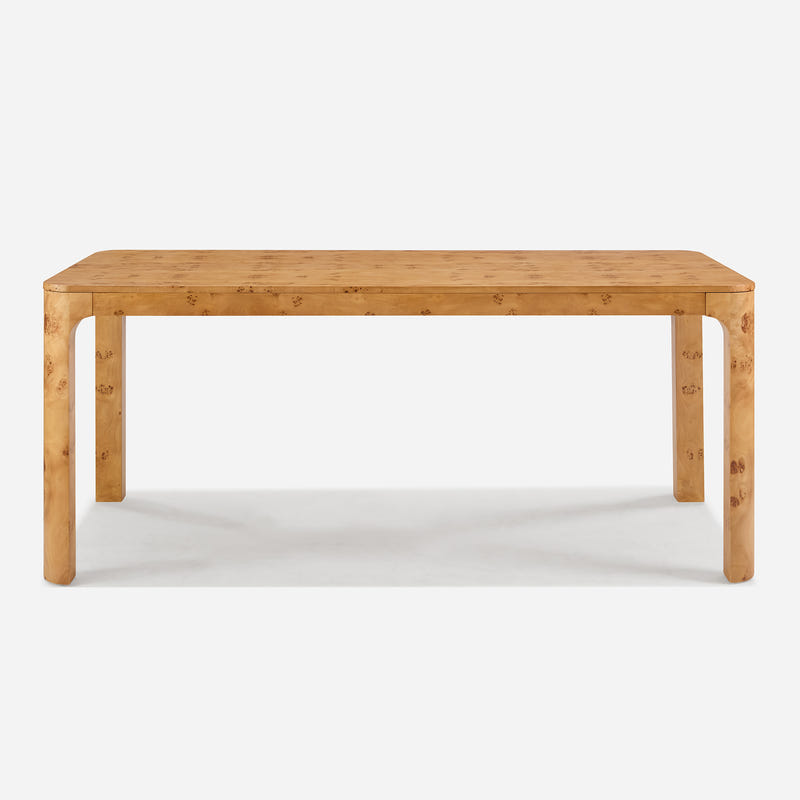 Caden Natural Burled Dining Table (71")
