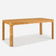Caden Natural Burled Dining Table (71")