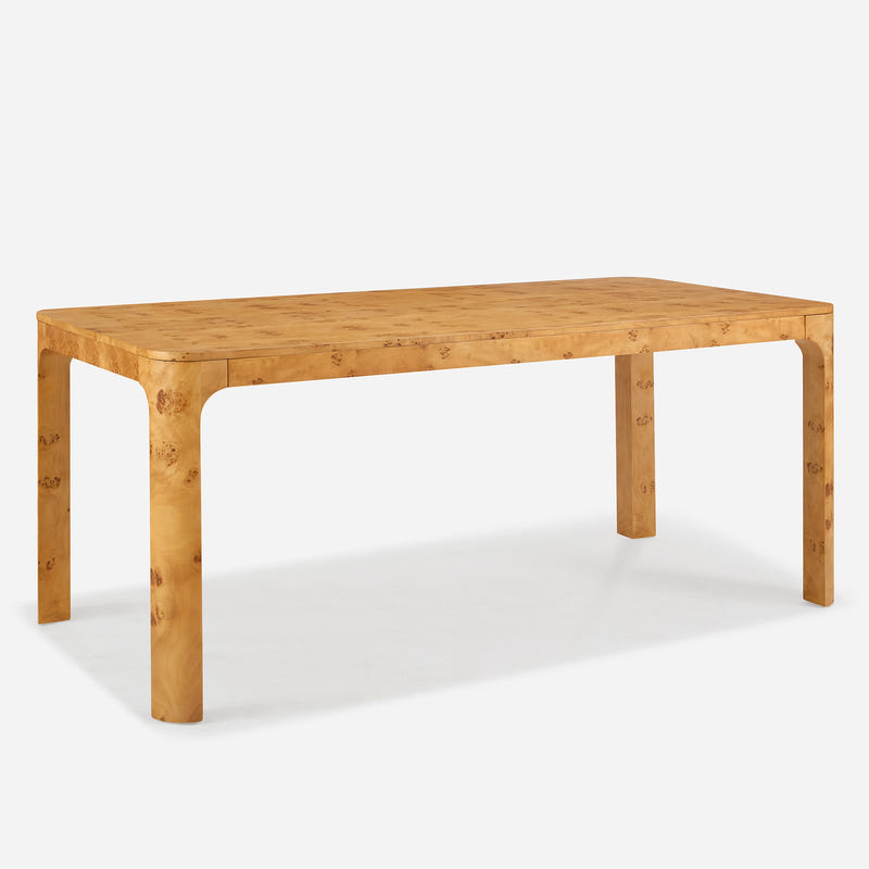 Caden Natural Burled Dining Table (71")