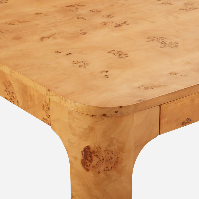Caden Natural Burled Dining Table (71")