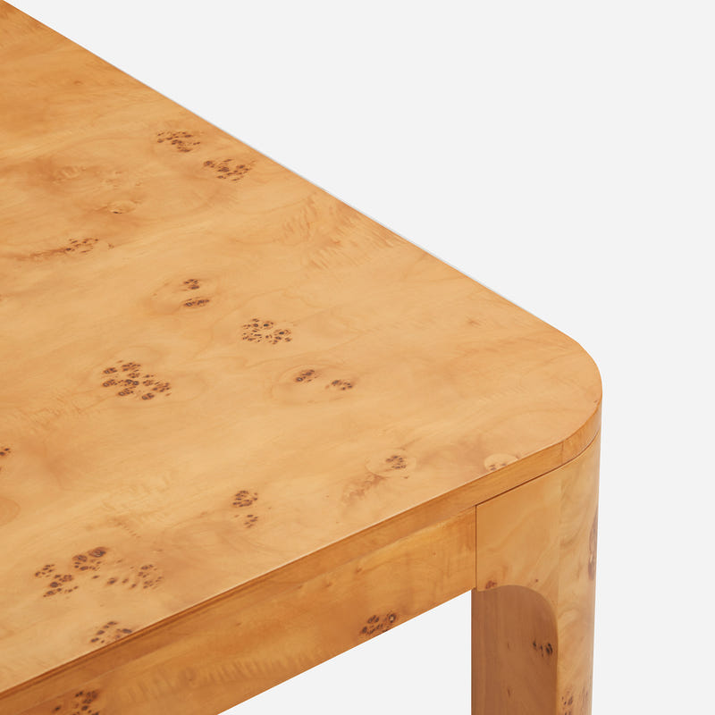 Caden Natural Burled Dining Table (71")