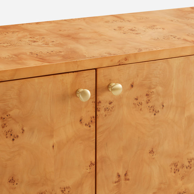 Caden Natural Burled Sideboard (72")