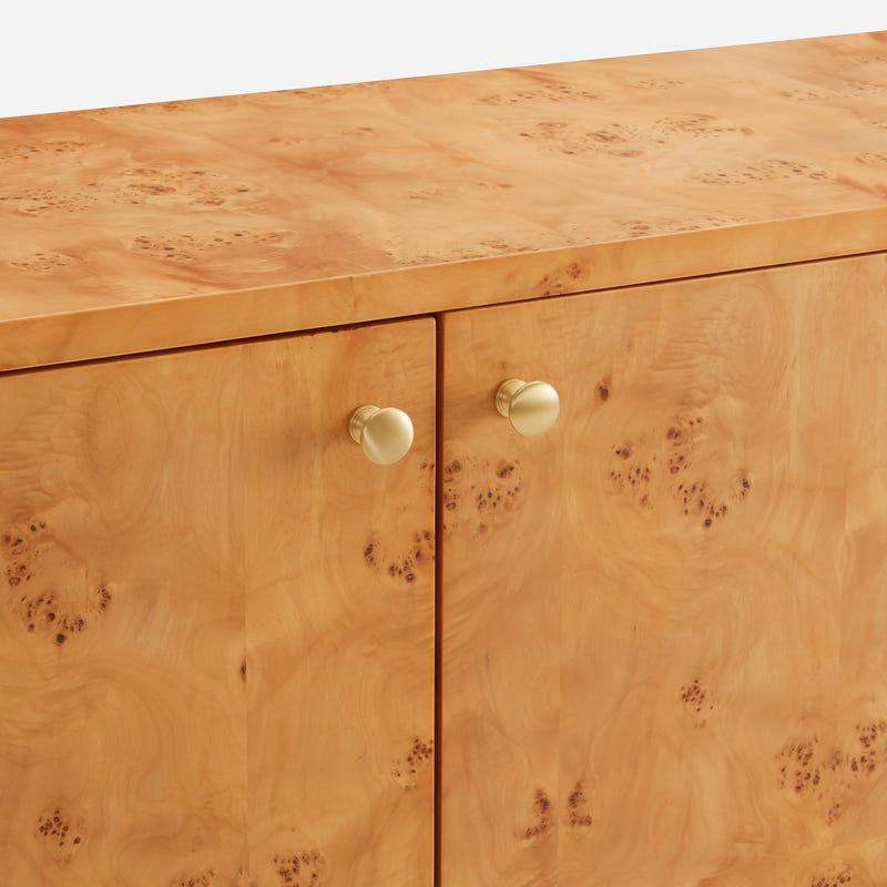 Caden Natural Burled Sideboard (72")