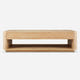 Aven Natural Curved Coffee Table (55'')