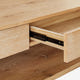 Aven Natural Curved Coffee Table (55'')