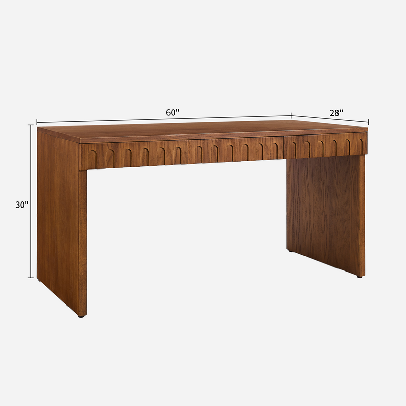 Hadrian Arch Pattern Writing Desk(60'')