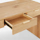 Aven Natural Curved Office Desk(60'')