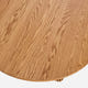Linora Natural Fluted Dining Table (72")