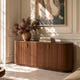 Esmond Fluted Oval Media Console (70")