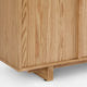Walden Natural Geometric Media Console (72'')