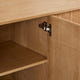 Walden Natural Geometric Media Console (72'')