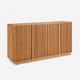 Linora Natural Fluted Sideboard (66")