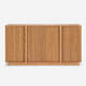 Linora Natural Fluted Sideboard (66")