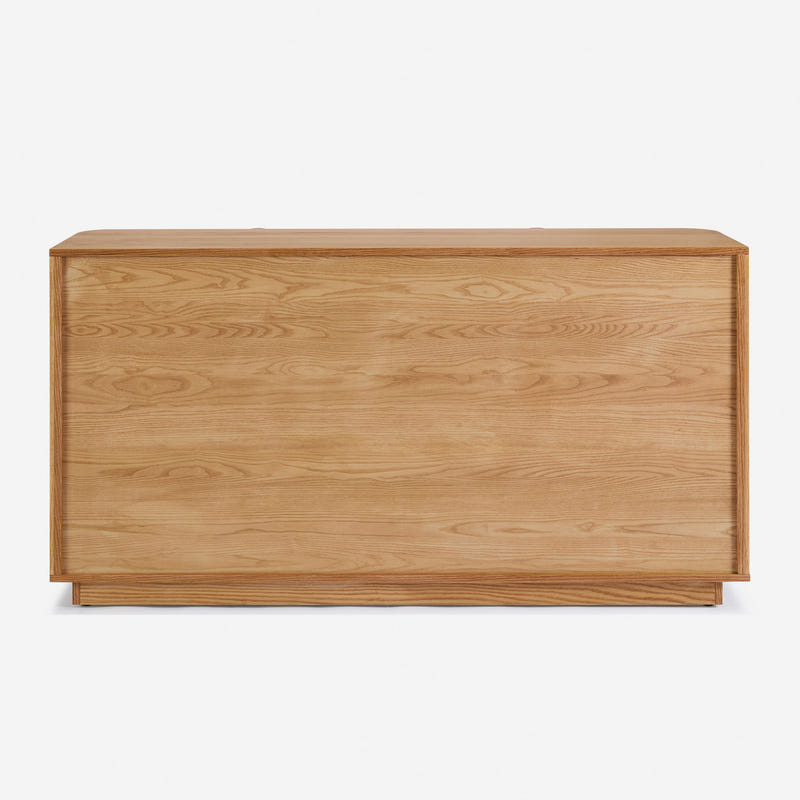 Linora Natural Fluted Sideboard (66")
