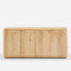 Aven Natural Curved Sideboard (72'')