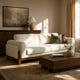 Darcy Gray Cotton & Linen Sofa (89")