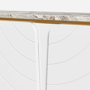 Marble Top Console Table (62'')