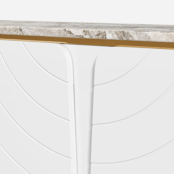 Marble Top Console Table (62'')