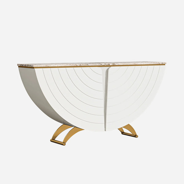 Marble Top Console Table (62'')