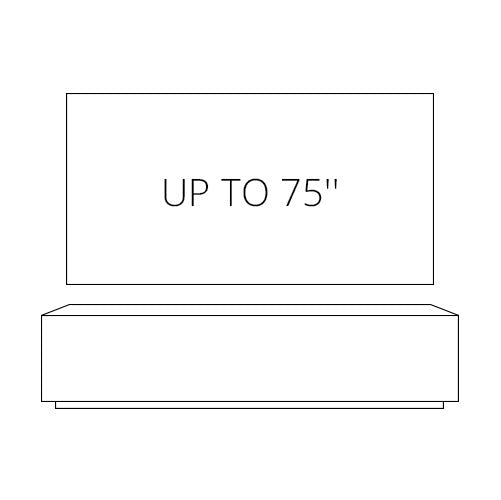 Up to 75''