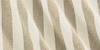 Beige Striped Fabric