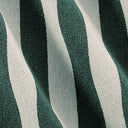 Teal Striped Fabric